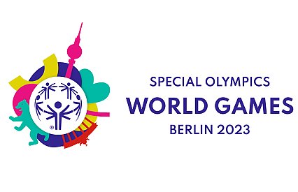 Special Olympics World Games 2023 presents logo and claim 