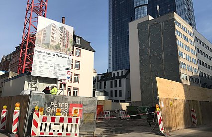 First milestone achieved – New construction Seniorinnenwohnanlage Schwarzburgstraße 12