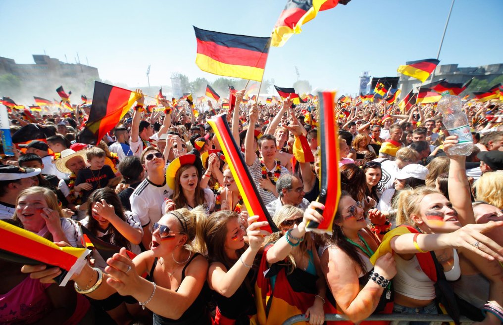 Fanfest Hamburg Fussball WM 2010