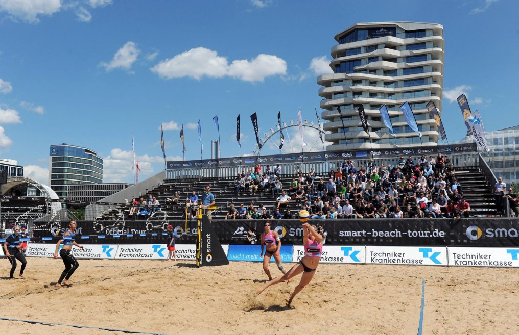 Beachvolleyball smart Supercup Hamburg 