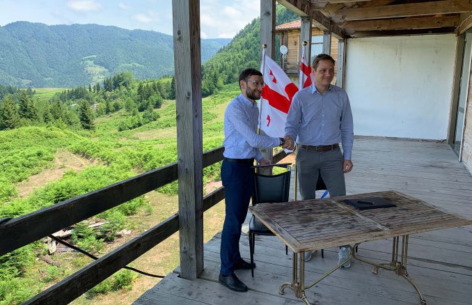 Sport Tourism Development Ajara_Contract Signing