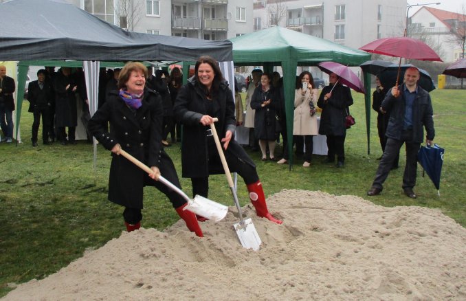 Versorgungshaus und Wiesenhüttenstift – Spatenstich Neubau 
